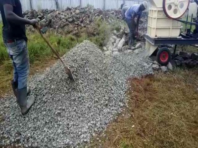 crushing equipment in indonesia 